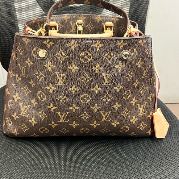 Louis Vuitton Montaigne Monogram Bb Tote Bag - Picture 1 of 7